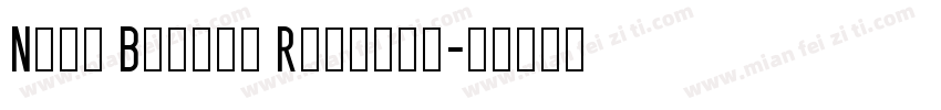 Nike Bureau Regular字体转换